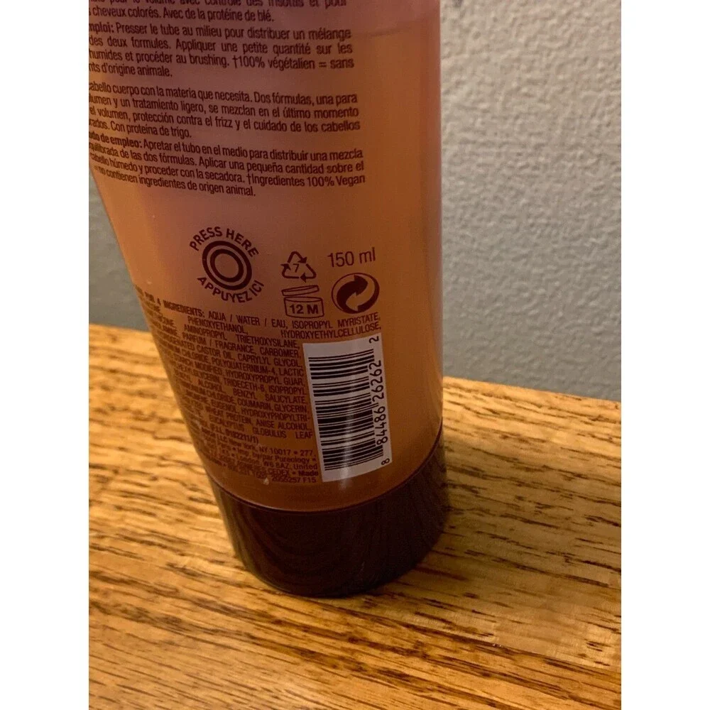 PUREOLOGY Pure Volume Style + Care Infusion Fullness + Body 5 oz New Hair care